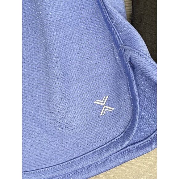 Xersion Woman’s 2 Pack Quick-Dri Shorts Size 3XL Black/Purple NWT Breathable - Picture 2 of 8